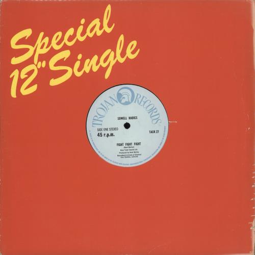 Sowell Radics Fight Fight Fight 12" vinyl single (12 inch record / Maxi-single) UK Y5012FI709752