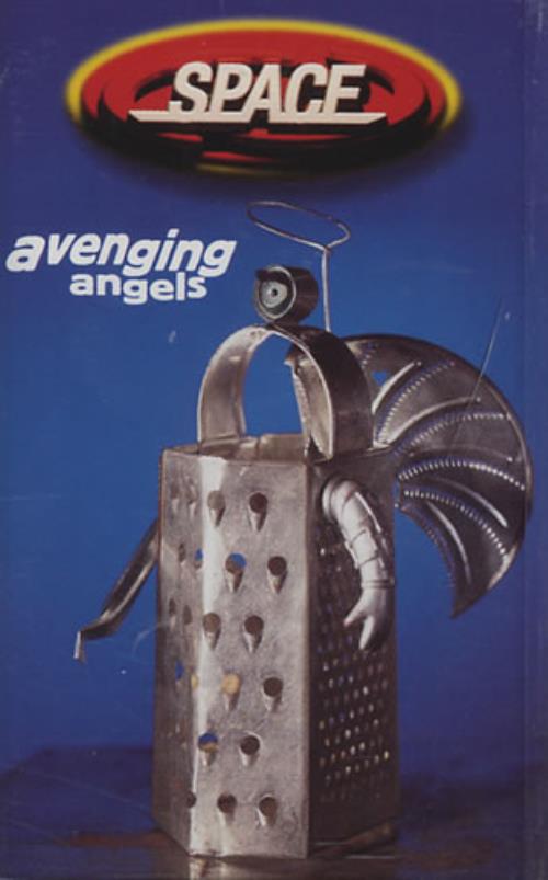 Space (90s) Avenging Angels cassette single UK APSCSAV274176