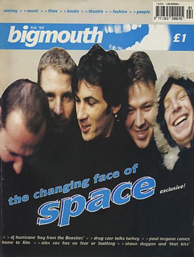 Space (90s) Bigmouth - Set Of 2 magazine UK APSMABI385053