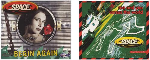 Space (90s) Collection Of 3 CD Singles CD single (CD5 / 5") UK APSC5CO419082