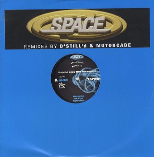 Space (90s) Female Of The Species 12" vinyl single (12 inch record / Maxi-single) UK APS12FE74237