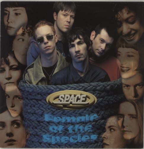 Space (90s) Female Of The Species 12" vinyl single (12 inch record / Maxi-single) UK APS12FE78760