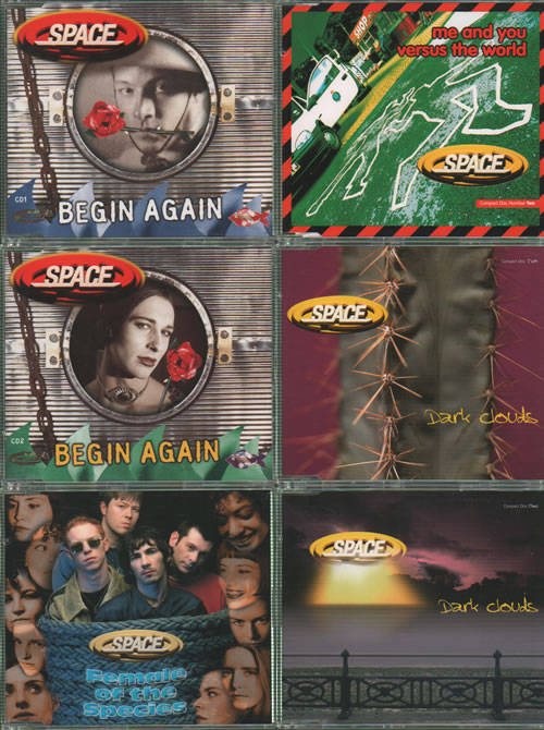 Space (90s) Quantity of Eight CD Singles CD single (CD5 / 5") UK APSC5QU635911