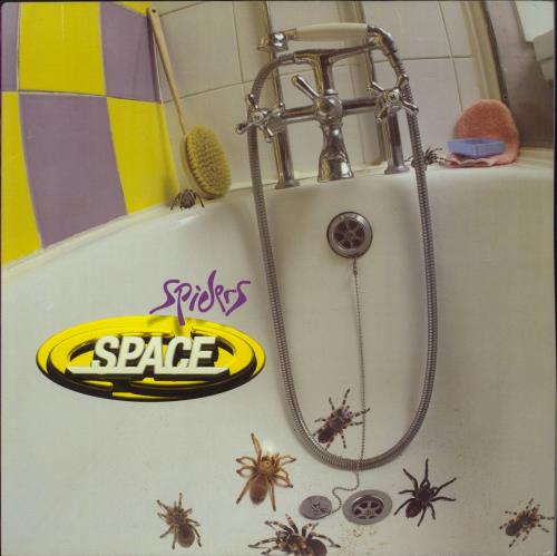 Space (90s) Spiders - EX vinyl LP album (LP record) UK APSLPSP865752