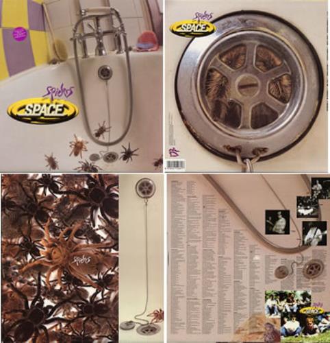 Space (90s) Spiders vinyl LP album (LP record) UK APSLPSP286976