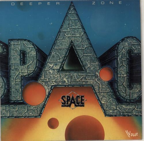 Space (French) Deeper Zone vinyl LP album (LP record) Hong Kong UPDLPDE711566