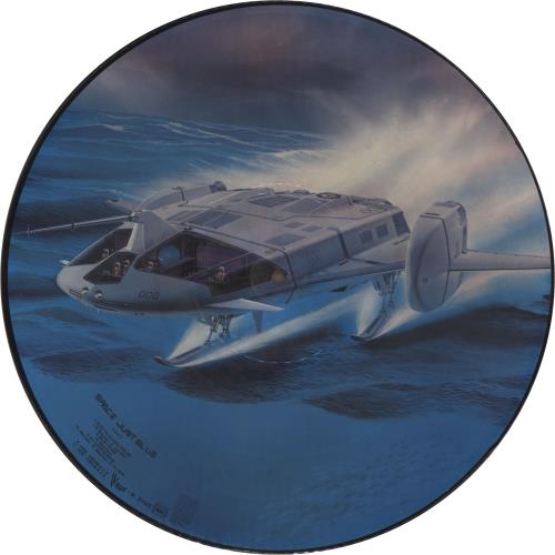 Space (French) Just Blue picture disc LP (vinyl picture disc album) French UPDPDJU742279