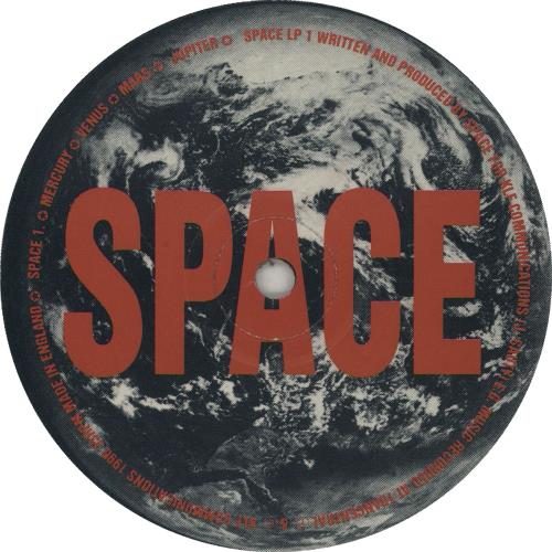 Space (on KLF Comm) Space + Merch Insert vinyl LP album (LP record) UK CESLPSP128881