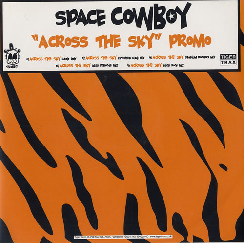 Space Cowboy Across The Sky CD-R acetate UK SP7CRAC477136