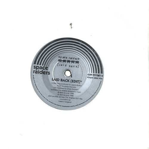 Space Raiders Laid Back 7" vinyl single (7 inch record / 45) UK SP107LA574349