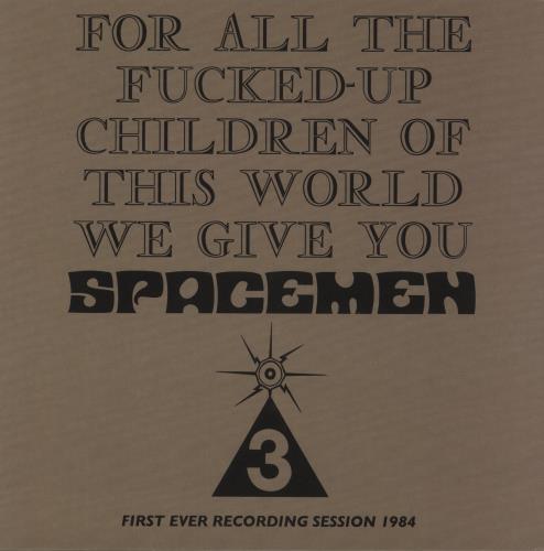 Spacemen 3 For All The F*cked Up Children - 180 Gram - Milky Clear Vinyl - RSD '17 vinyl LP album (LP record) UK SP3LPFO868744