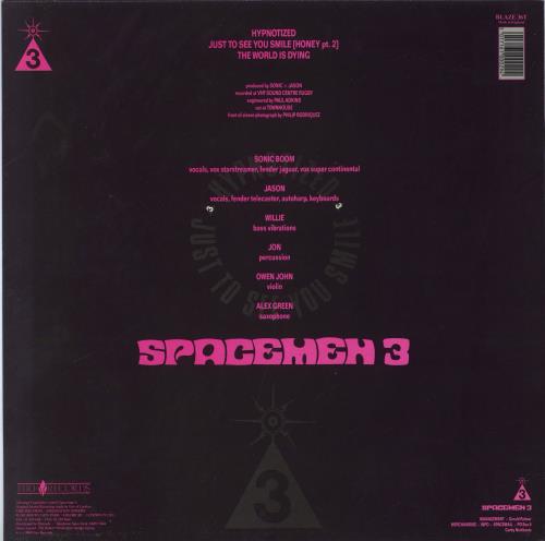 Spacemen 3 Hypnotized + Poster 12" vinyl single (12 inch record / Maxi-single) UK SP312HY108520