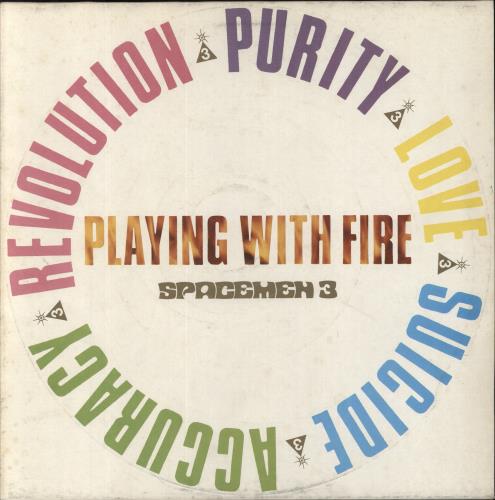Spacemen 3 Playing With Fire - 1st - EX vinyl LP album (LP record) UK SP3LPPL298002