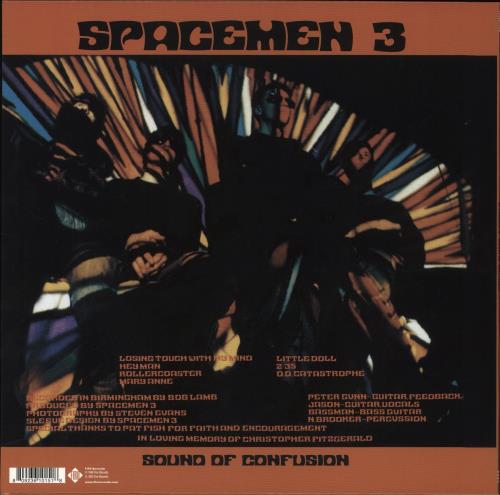 Spacemen 3 Sound Of Confusion - 180gm vinyl LP album (LP record) UK SP3LPSO842319