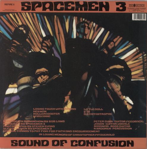 Spacemen 3 Sound Of Confusion - EX vinyl LP album (LP record) UK SP3LPSO836723