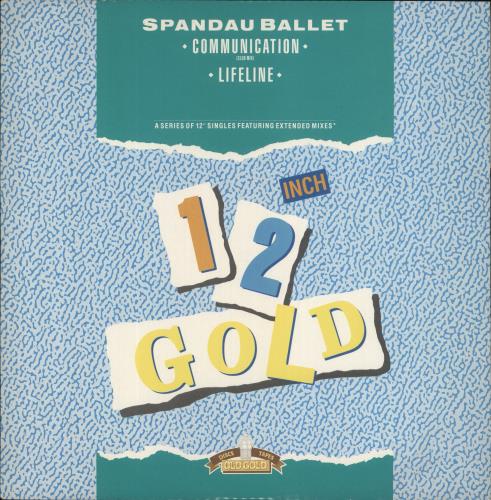 Spandau Ballet Communication - Club Mix 12" vinyl single (12 inch record / Maxi-single) UK SPB12CO863562