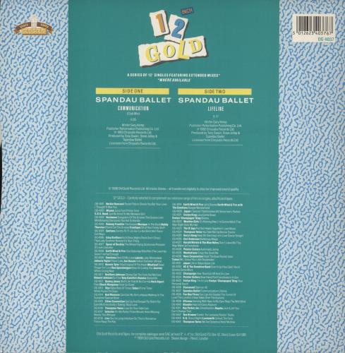Spandau Ballet Communication - Club Mix 12" vinyl single (12 inch record / Maxi-single) UK SPB12CO863562