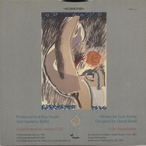 Spandau Ballet Gold 12" vinyl single (12 inch record / Maxi-single) UK SPB12GO263872