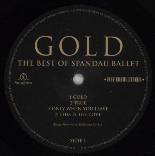 Spandau Ballet Gold 2-LP vinyl record set (Double LP Album) UK SPB2LGO890219