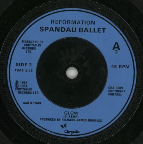 Spandau Ballet Muscle Bound - P/S 7" vinyl single (7 inch record / 45) UK SPB07MU183380