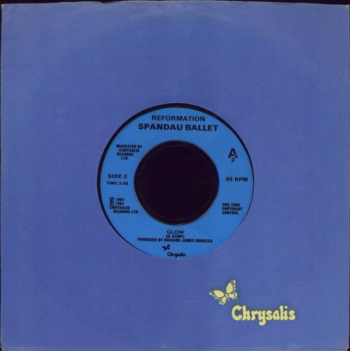 Spandau Ballet Muscle Bound 7" vinyl single (7 inch record / 45) UK SPB07MU772087