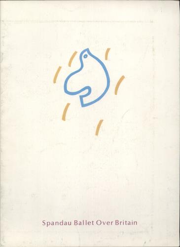 Spandau Ballet Over Britain + ticket stubs tour programme UK SPBTROV114729