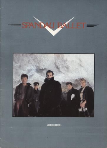 Spandau Ballet Reformation tour programme UK SPBTRRE876321