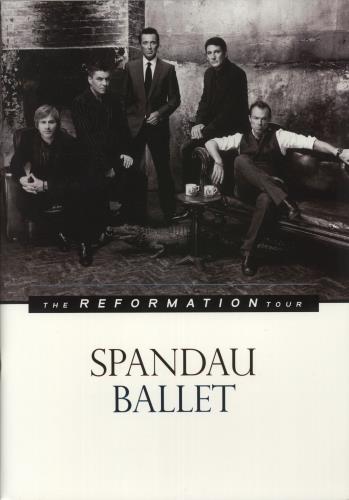 Spandau Ballet The Reformation Tour tour programme UK SPBTRTH876323