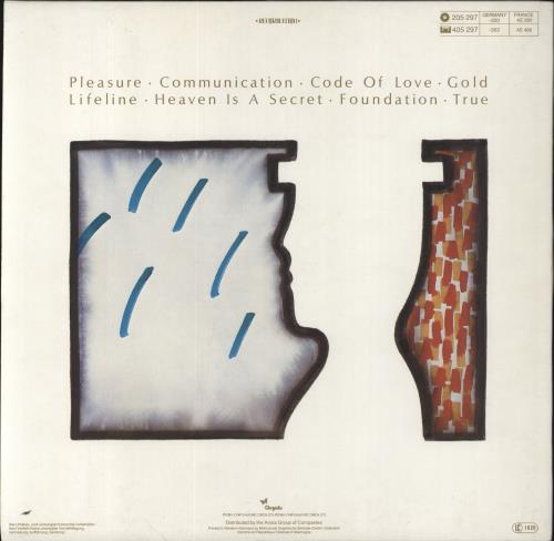 Spandau Ballet True vinyl LP album (LP record) German SPBLPTR676514