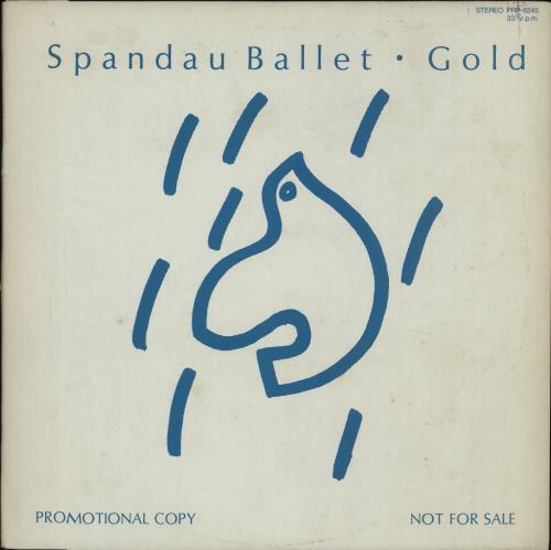 Spandau Ballet Gold プロモーション版 Spandau Ballet Gold Japanese Promo 12