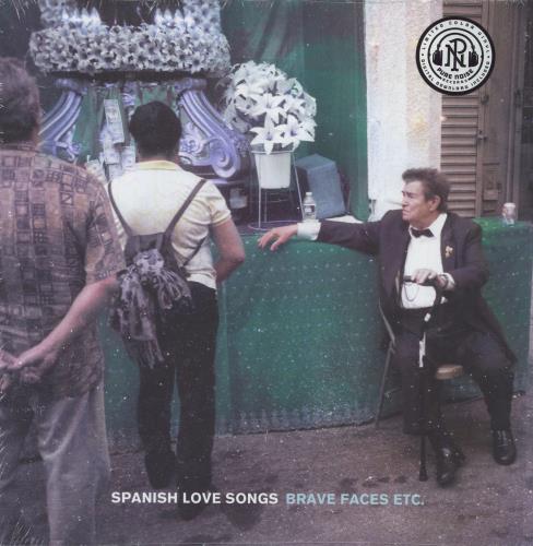 Spanish Love Songs Brave Faces Etc - Electric Blue, Mint Green & Sea Blue Vinyl 2-LP vinyl record set (Double LP Album) UK 5RI2LBR833096