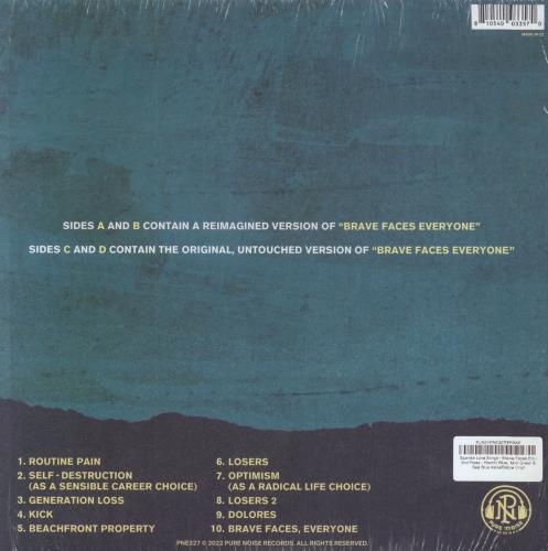 Spanish Love Songs Brave Faces Etc - Electric Blue, Mint Green & Sea Blue Vinyl 2-LP vinyl record set (Double LP Album) UK 5RI2LBR833096