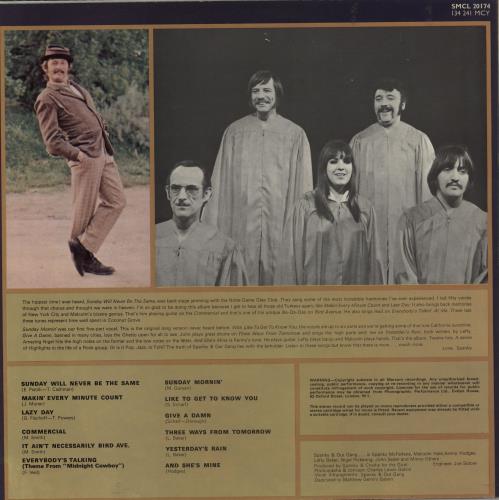 Spanky & Our Gang Spanky's Greatest Hits vinyl LP album (LP record) UK S&OLPSP754557