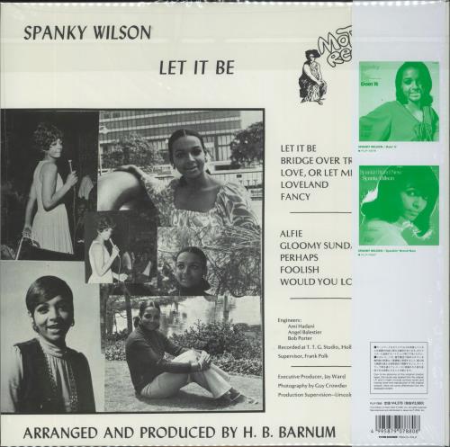 Spanky Wilson Let It Be - Sealed vinyl LP album (LP record) Japanese 2ZDLPLE808637