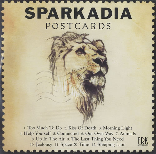 Sparkadia Postcards CD-R acetate UK S1RCRPO468788