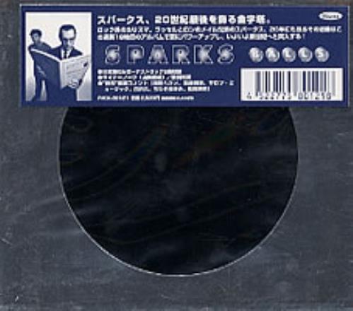 Sparks Balls CD album (CDLP) Japanese SPACDBA172001