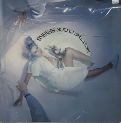 Sparks Beat The Clock - Orange Vinyl 12" vinyl single (12 inch record / Maxi-single) UK SPA12BE41696