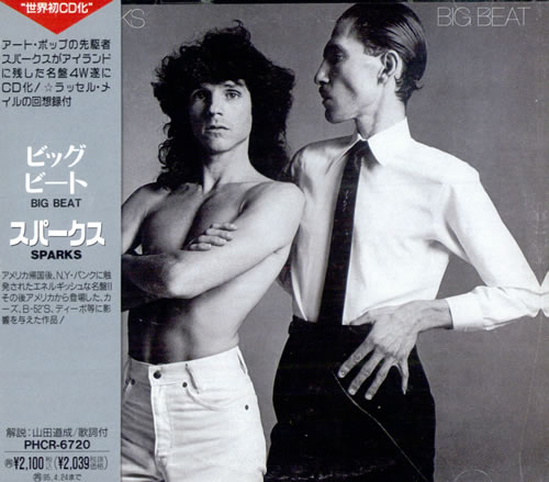 Sparks Big Beat CD album (CDLP) Japanese SPACDBI14997
