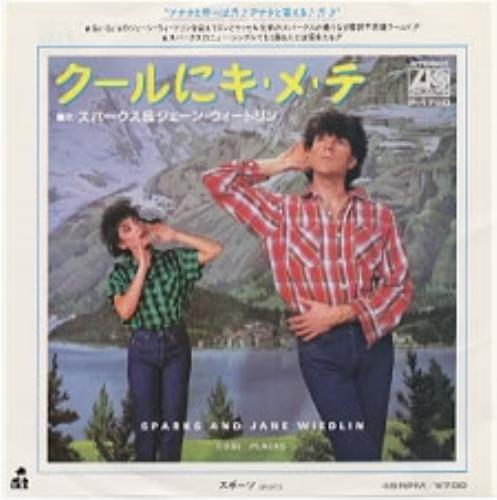 Sparks Cool Places 7" vinyl single (7 inch record / 45) Japanese SPA07CO162214