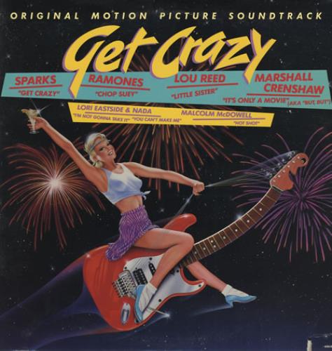 Sparks Get Crazy - On Get Crazy Soundtrack Lp vinyl LP album (LP record) US SPALPGE93260