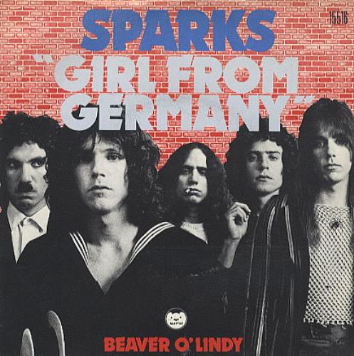 Sparks Girl From Germany 7" vinyl single (7 inch record / 45) French SPA07GI206590