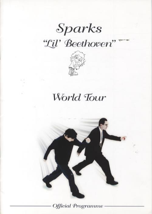 Sparks Lil' Beethoven World Tour tour programme US SPATRLI344610