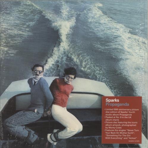 Sparks Propoganda - 50th Anniversary picture disc LP (vinyl picture disc album) UK SPAPDPR878073