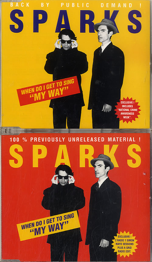 Sparks Quantity Of Three CD Singles CD single (CD5 / 5") UK SPAC5QU628387