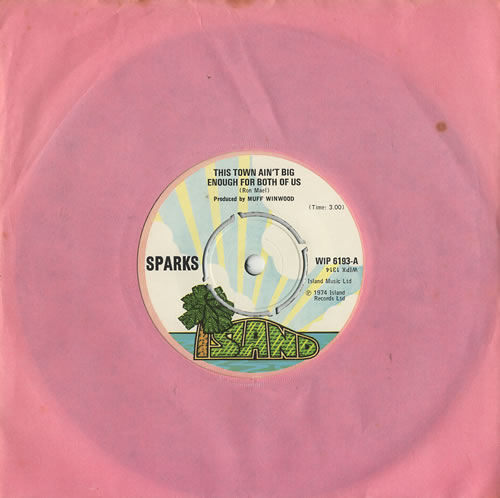 Sparks Set Of Three Island Singles 7" vinyl single (7 inch record / 45) UK SPA07SE443006
