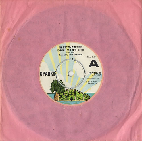 Sparks Set Of Three Island Singles 7" vinyl single (7 inch record / 45) UK SPA07SE443010