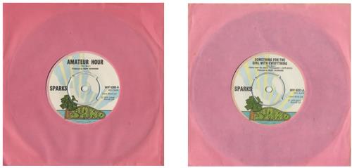 Sparks Set Of Three Island Singles 7" vinyl single (7 inch record / 45) UK SPA07SE443010