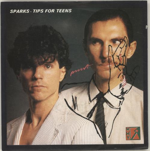 Sparks Tips For Teens 7" vinyl single (7 inch record / 45) UK SPA07TI60802