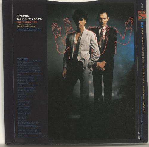 Sparks Tips For Teens 7" vinyl single (7 inch record / 45) UK SPA07TI60802