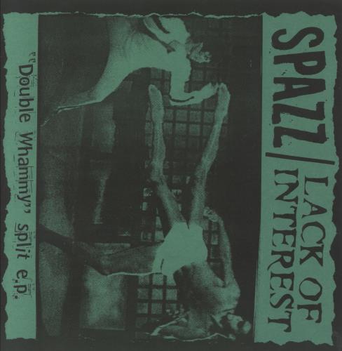 Spazz Double Whammy 7" vinyl single (7 inch record / 45) US 6UC07DO835606
